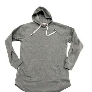 Rare PJ Mark Grey Pullover Hoodie Size XL Side Zippers Street wear Htf Gorpcore